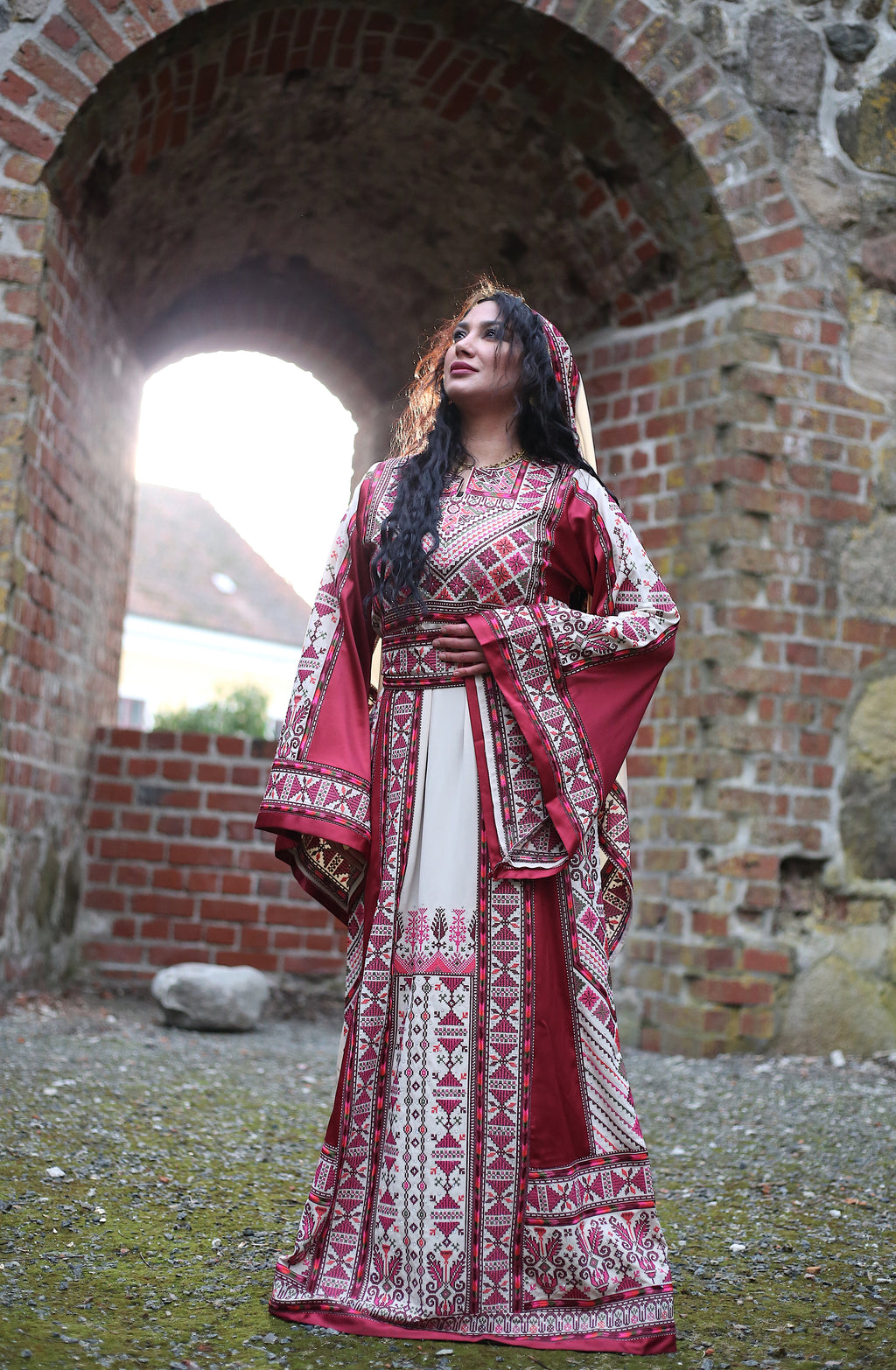 GAZA BELL SLEEVES THOBE