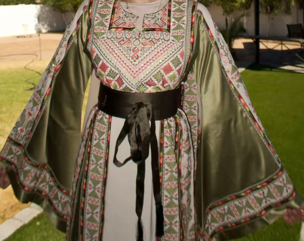 GAZA BELL SLEEVES THOBE